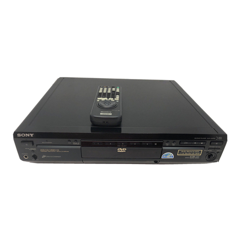 Sony DVP-C660 - 5 Disc DVD Player User manual