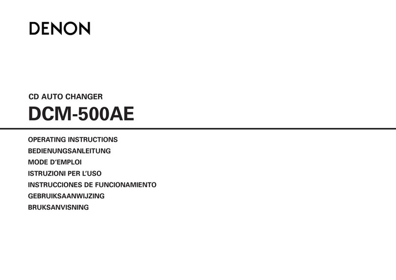 Denon DCM-500AE operating instructions Denon DCM-500AE operating instructions