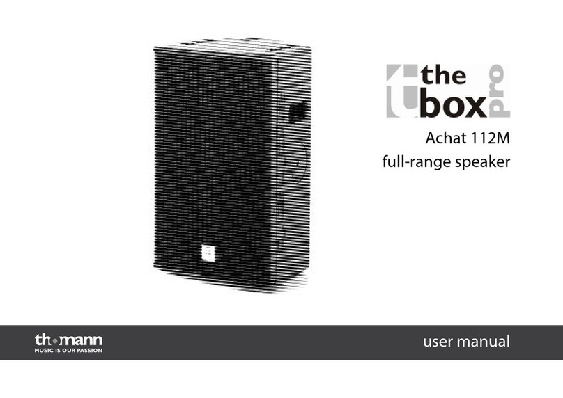 thomann The Box Pro Achat 110 M user manual