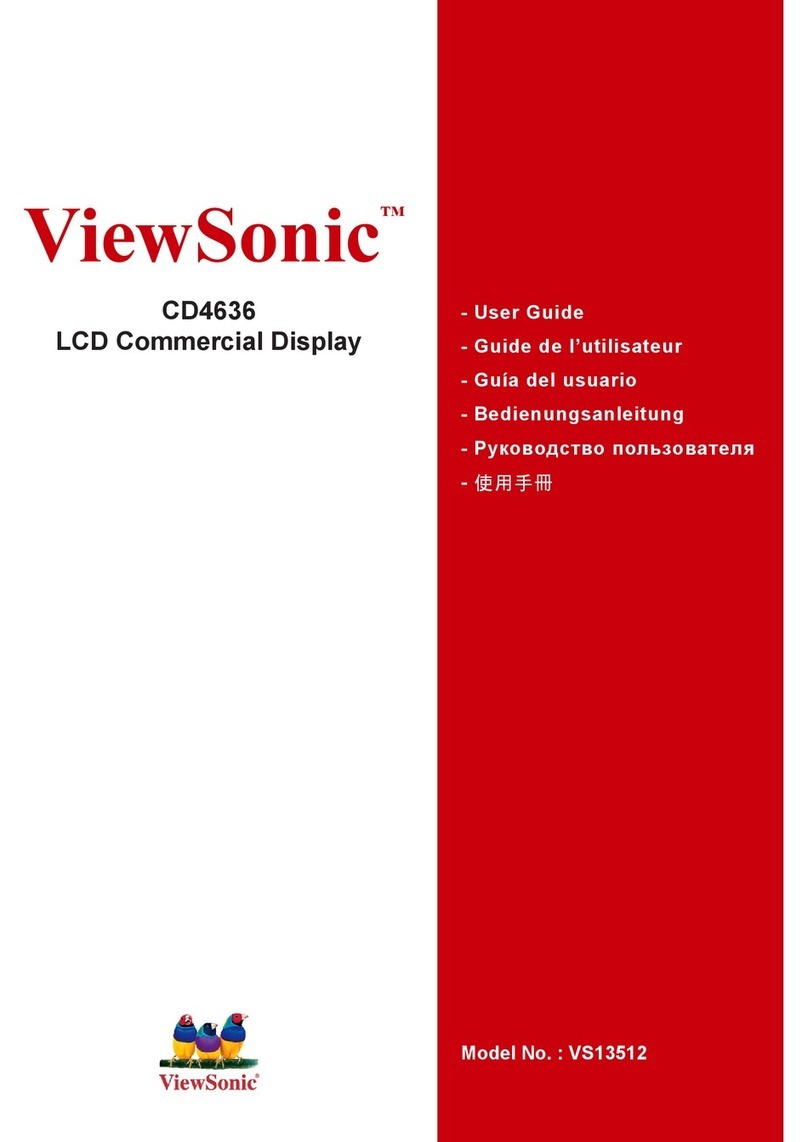 ViewSonic CD4636 User manual