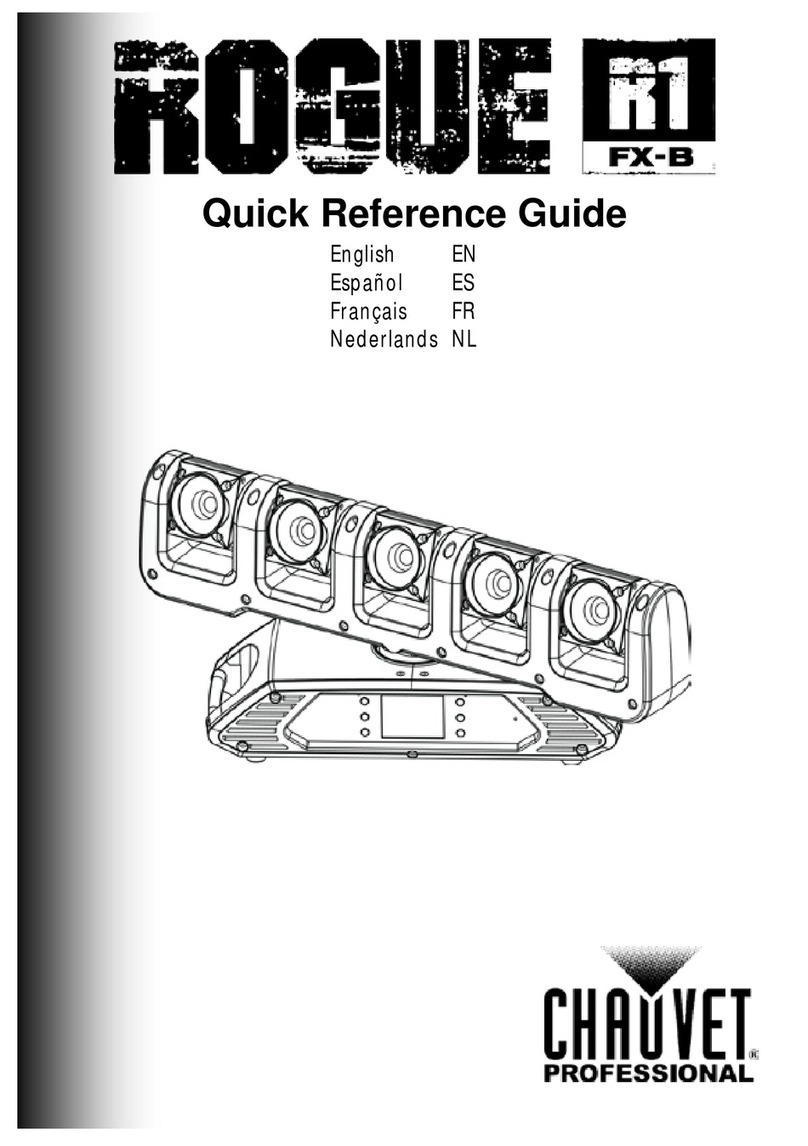 Chauvet Rogue R1 FX-B User manual