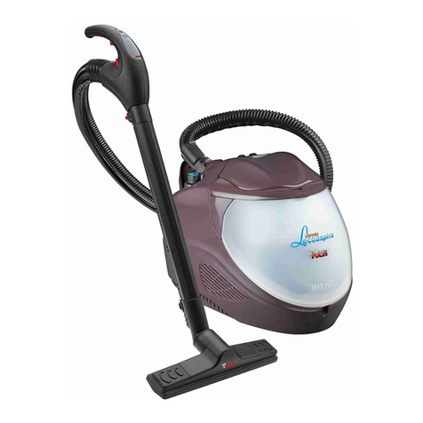 POLTI Vaporetto Lecoaspira Parquet manual