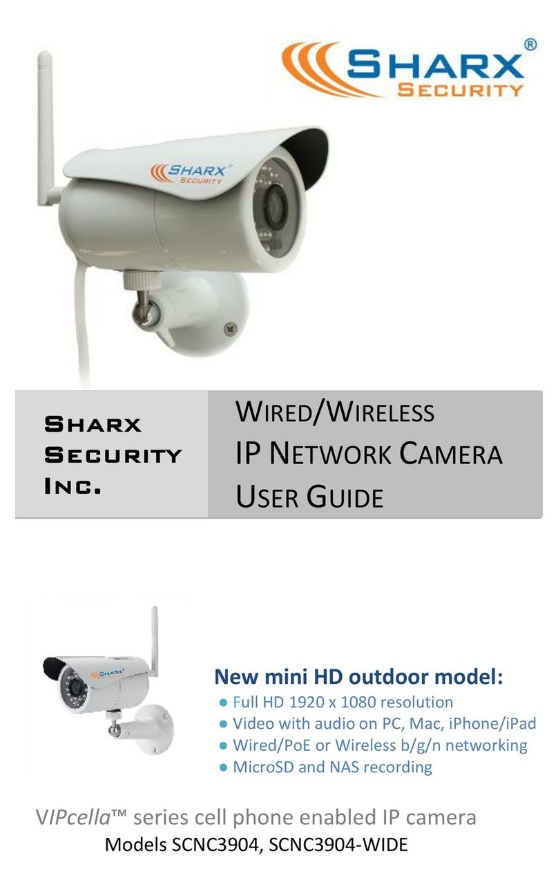 SHARX SECURITY SCNC3904 user guide