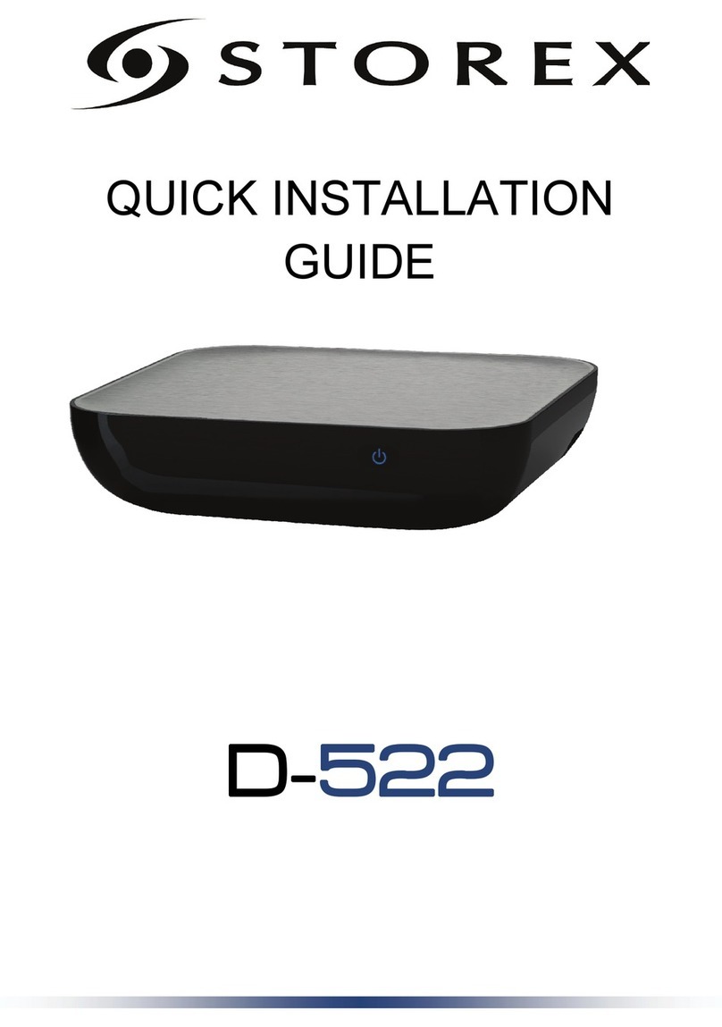 Storex D-522 User manual Storex D-522 User manual