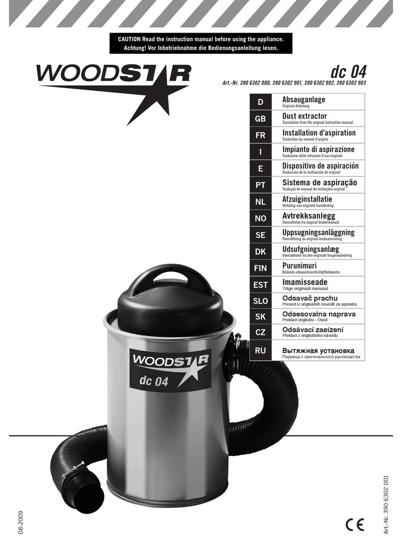 Woodster dc 04 Original instruction manual