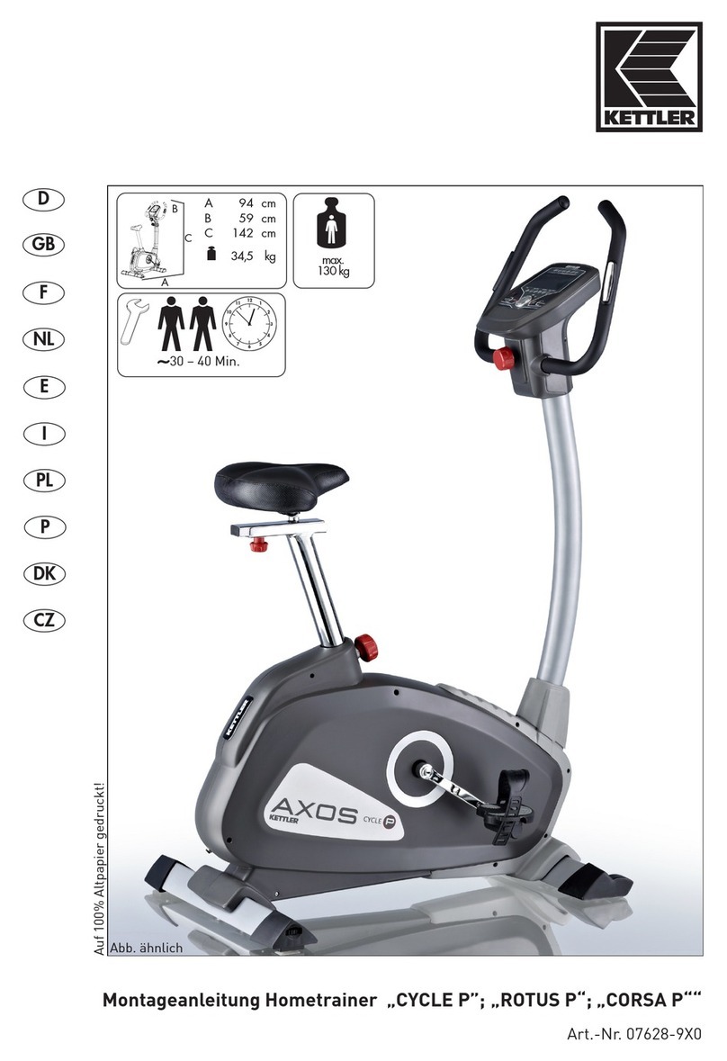 Kettler ROTUS P Assembly instructions