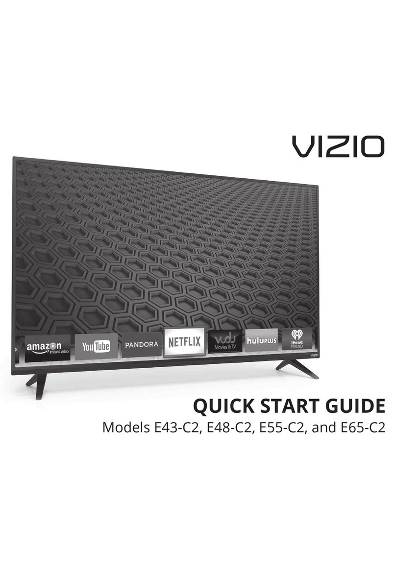 Vizio E43-C2 quick start guide