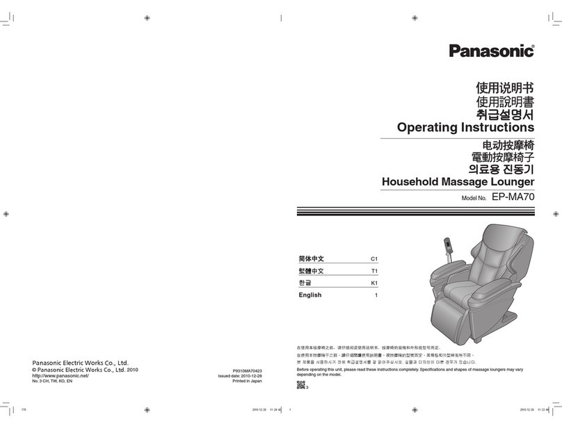 Panasonic EP-MA70 operating instructions