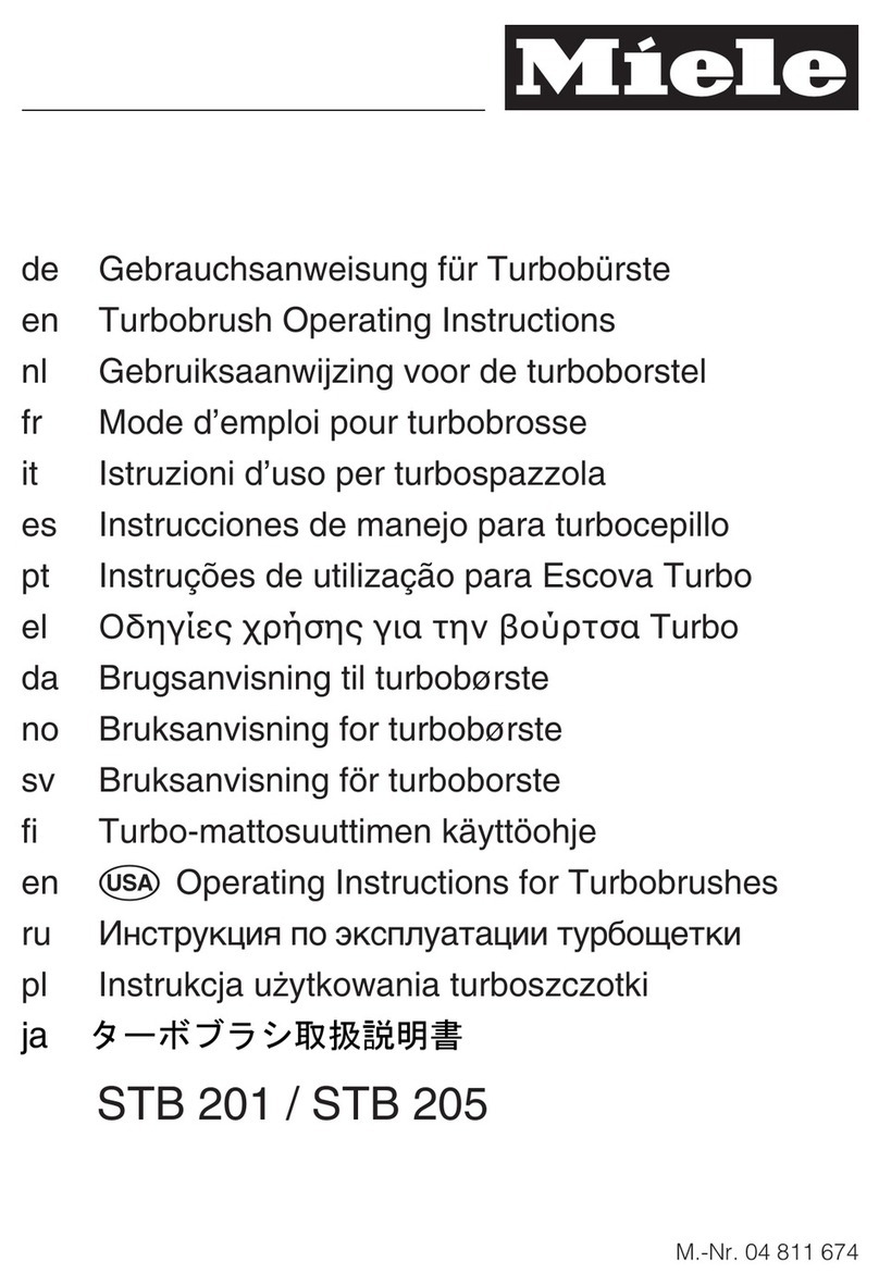 Miele STB 201 User manual