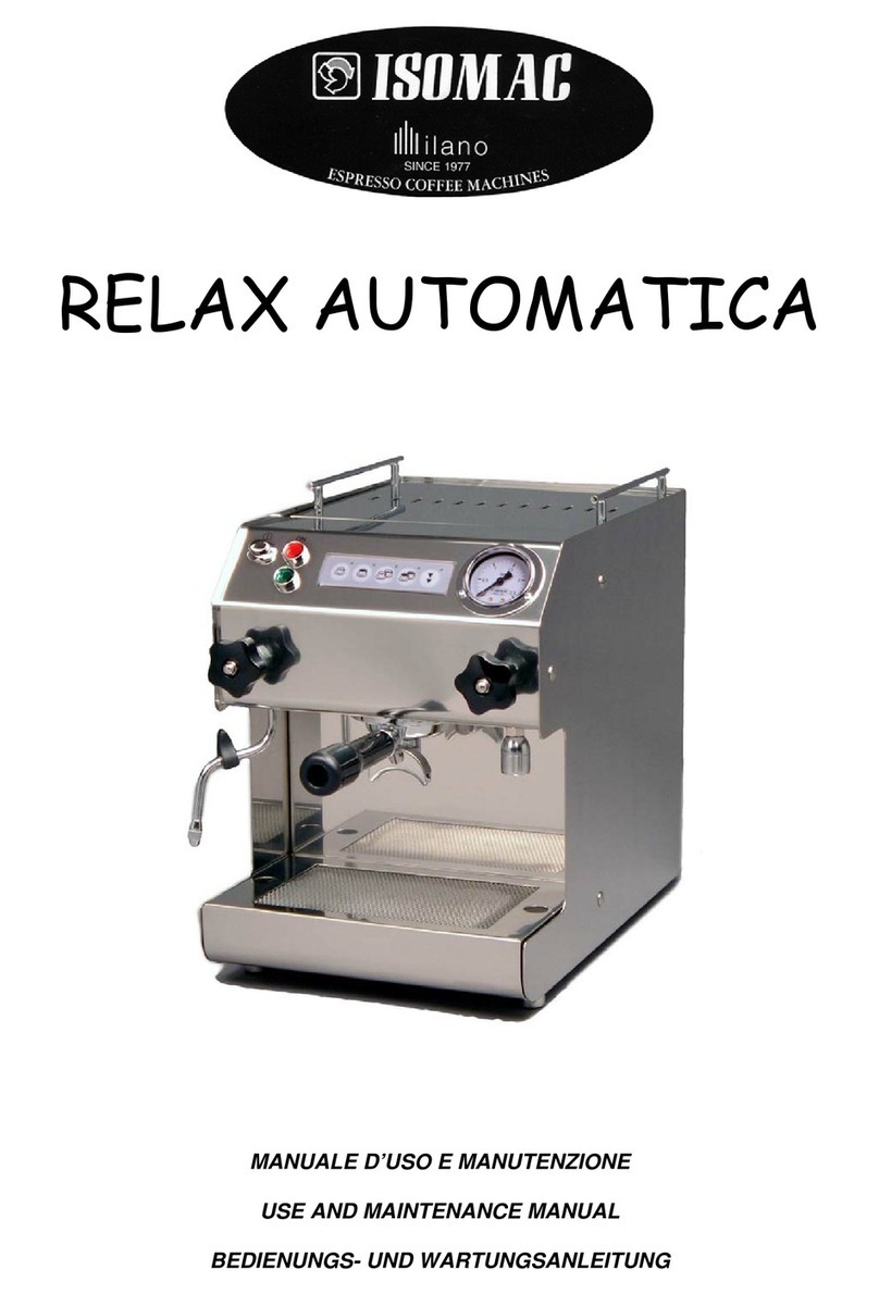 Isomac Relax Automatica User manual