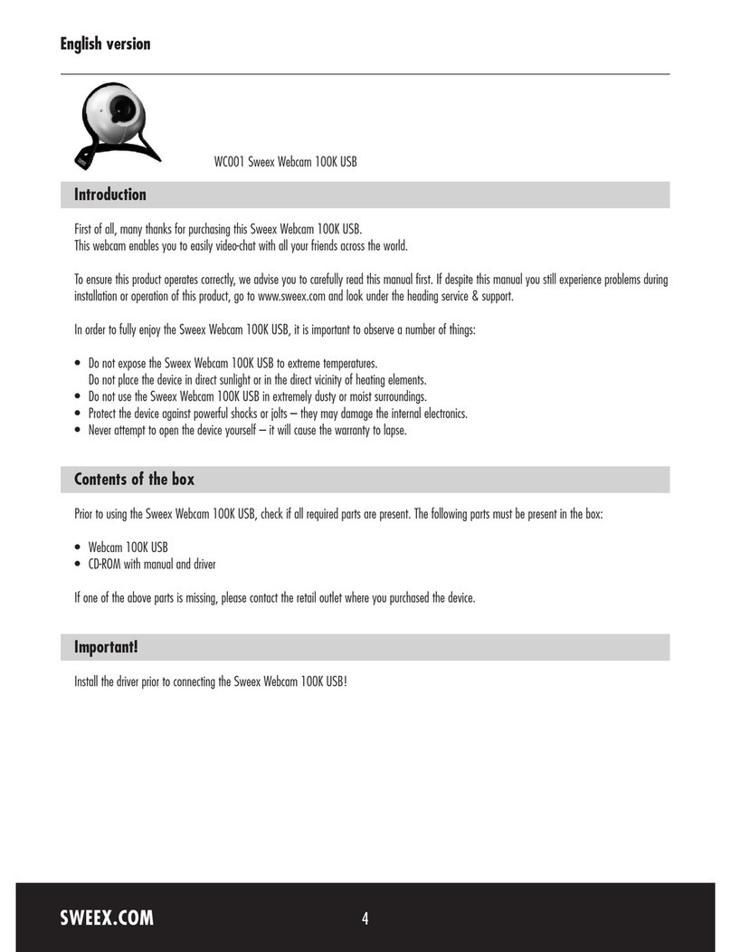 SWEEX WC001 manual