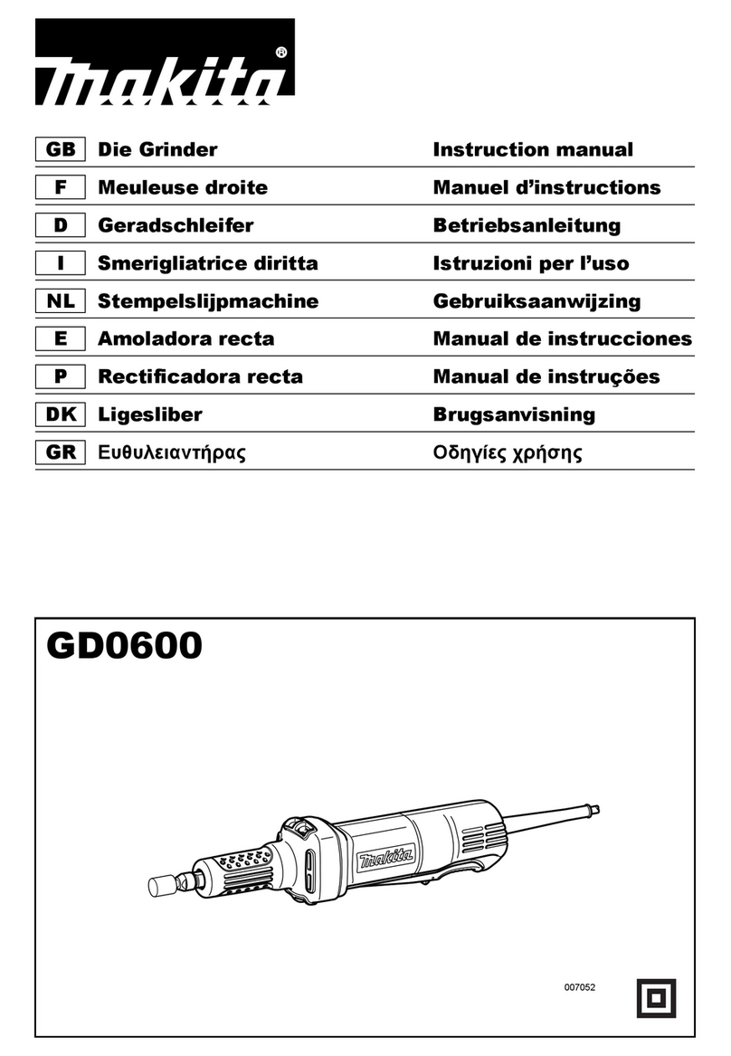 Makita GD0600 User manual
