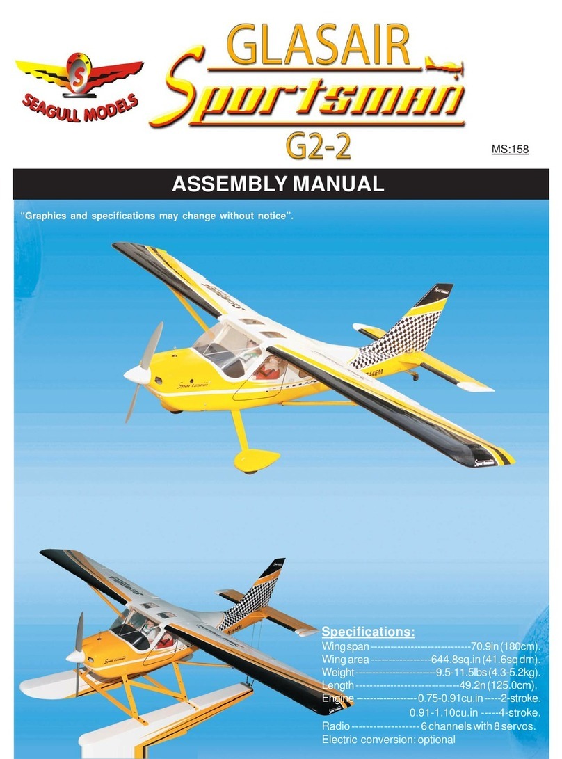 Seagull Models Glasair Sportsman G2-2 User manual