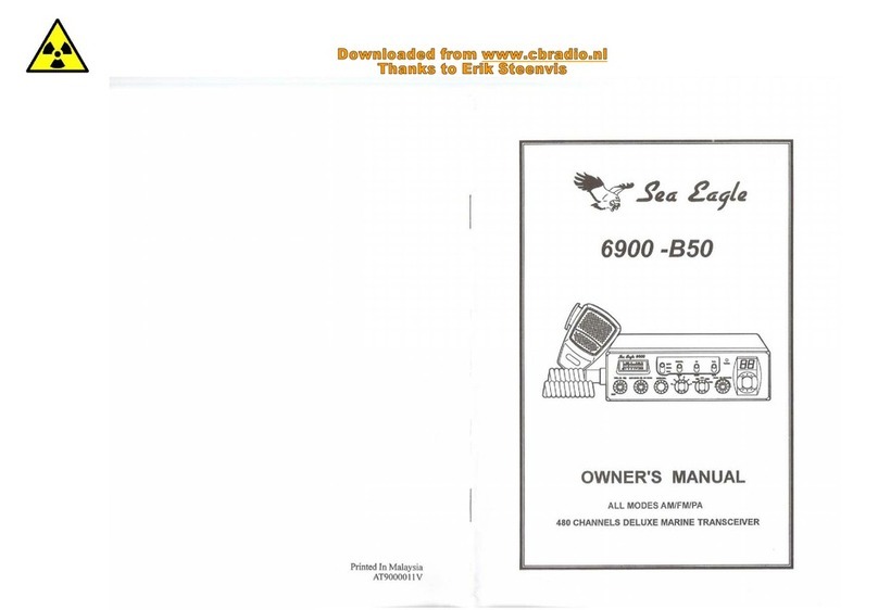 Sea Eagle 6900-b50 owner's manual
