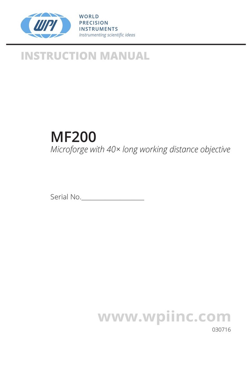 WPI MF200 instruction manual