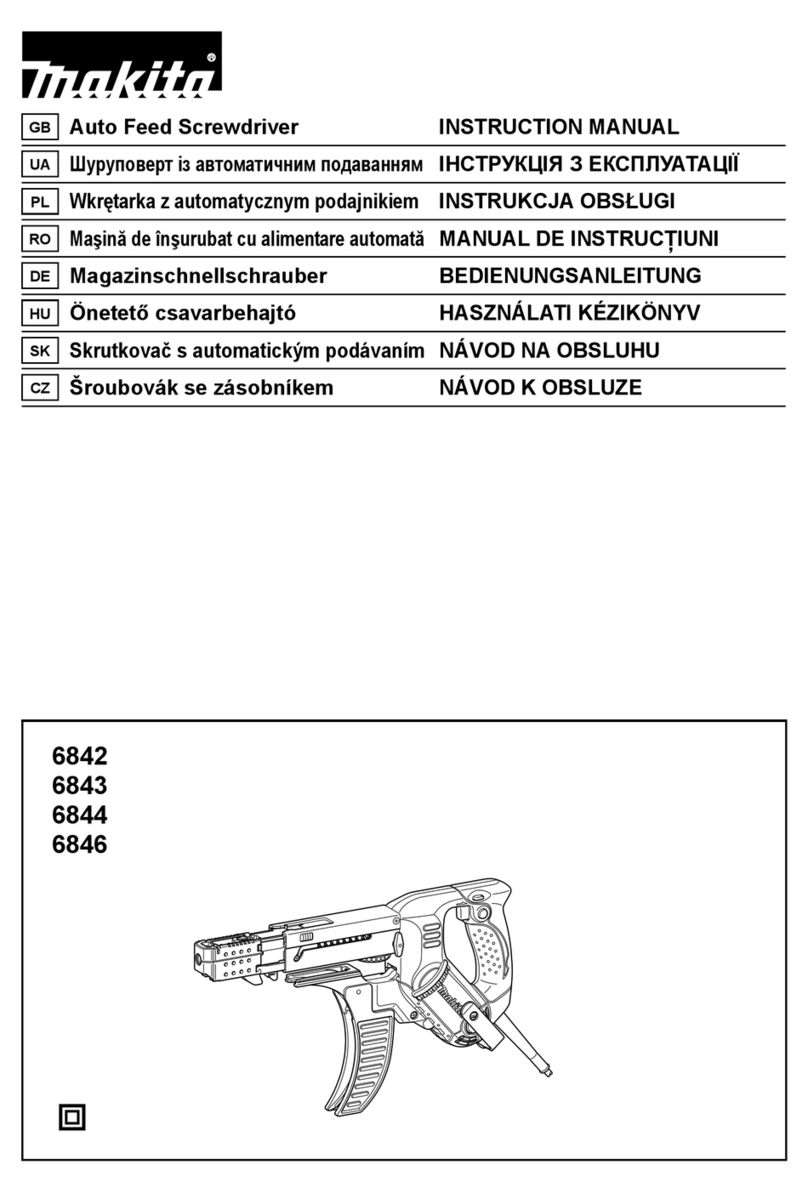 Makita 6842 User manual