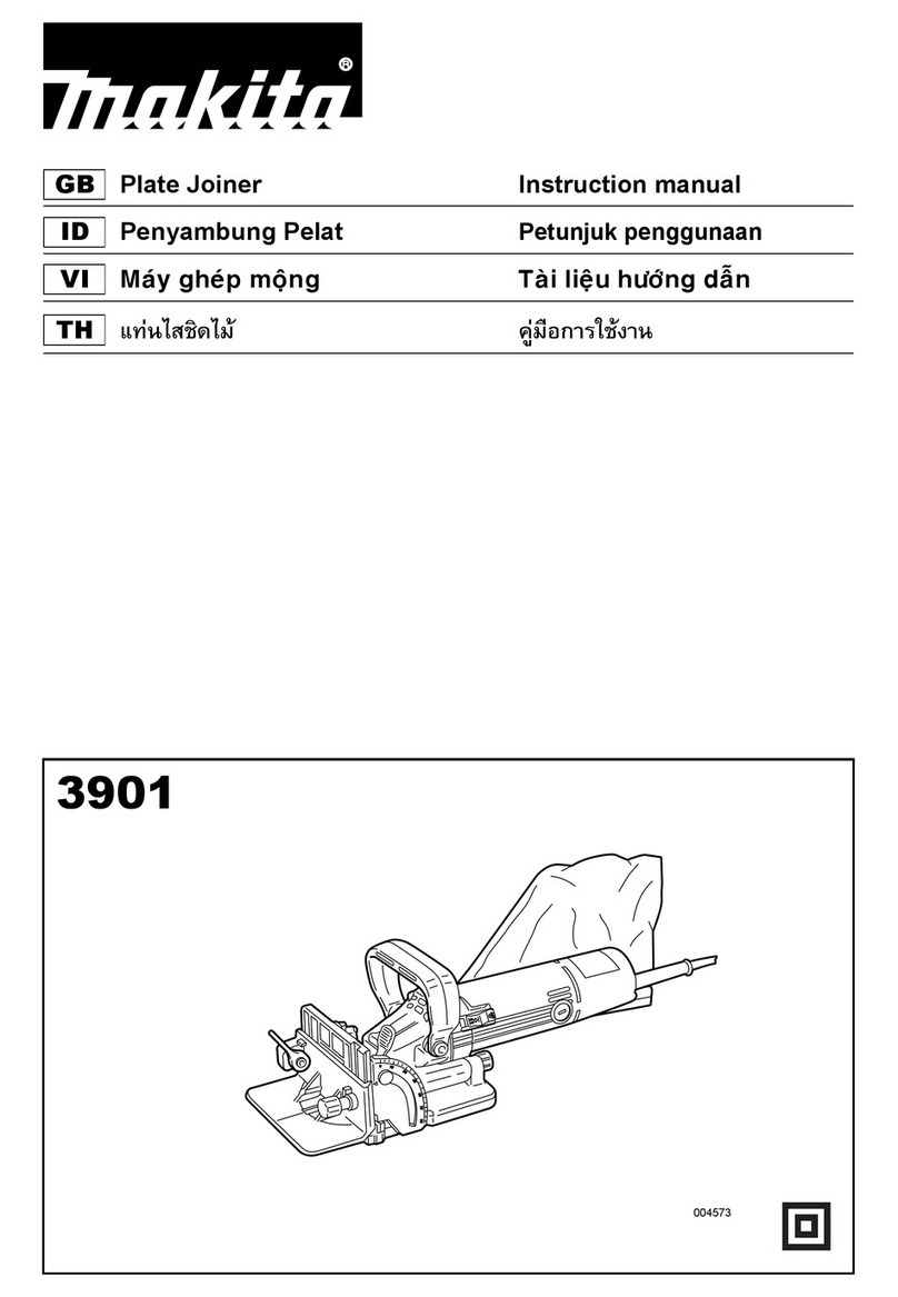 Makita 3901 instruction manual
