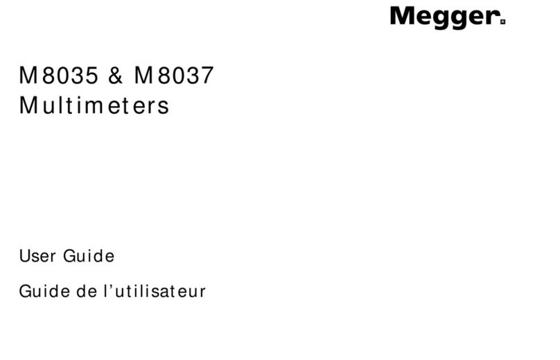 Megger M8035 user guide