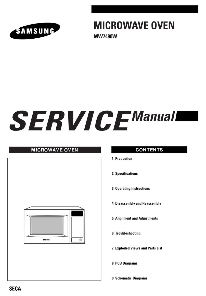 Samsung MW7490W User manual