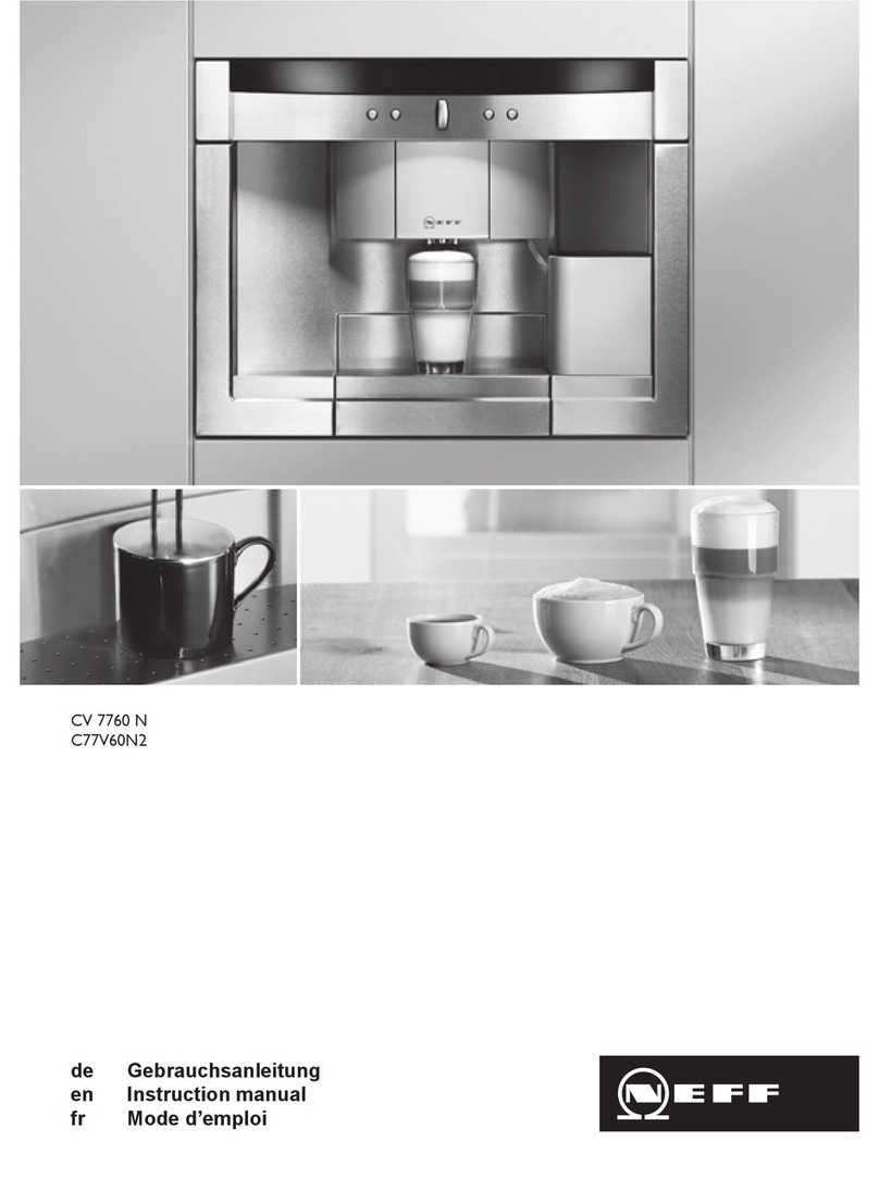 NEFF CV 7760 N User manual