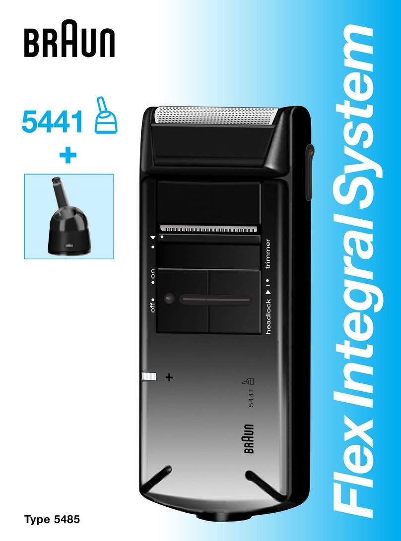 Braun 5485 user manual