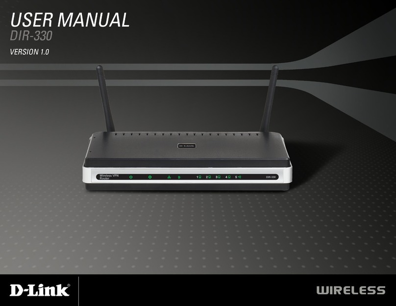 D-Link DIR-330 - Wireless G VPN Router User manual