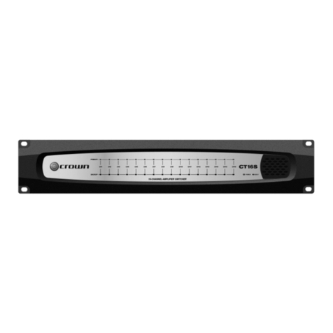 Harman CROWN CT16S User manual