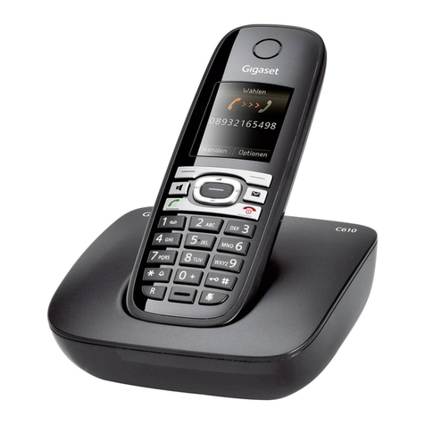Gigaset C610 user manual