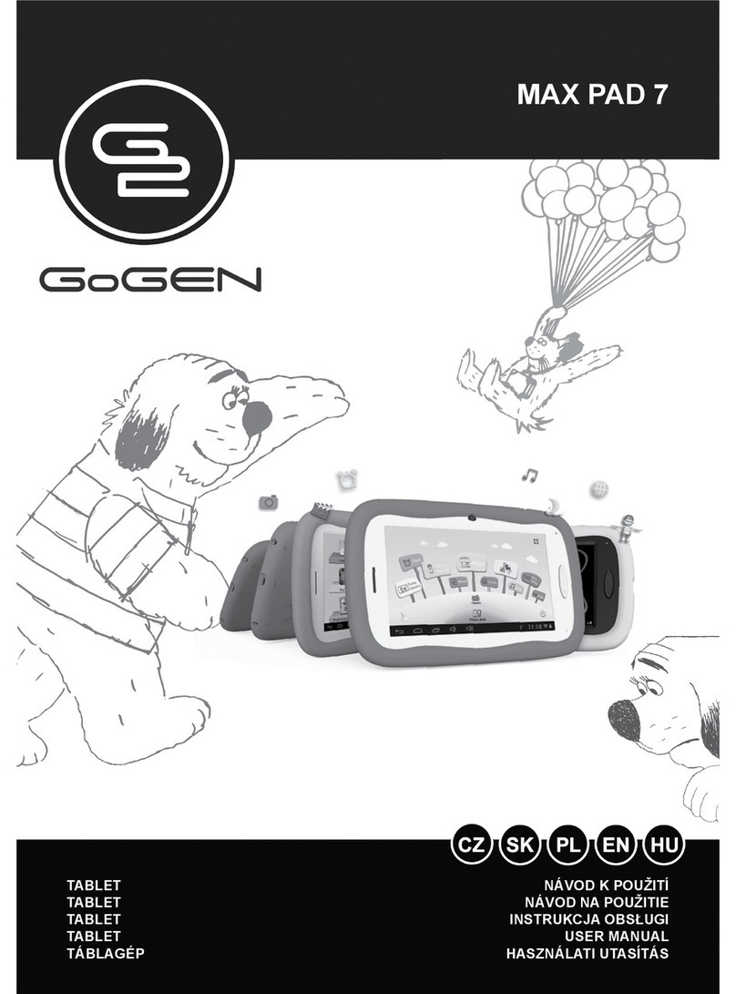 Gogen max pad 7 user manual