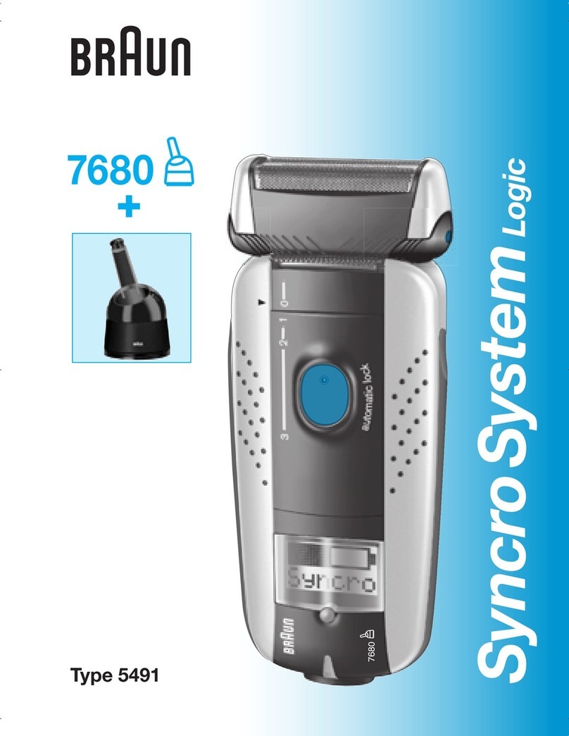 Braun 5491 User manual Braun 5491 User manual