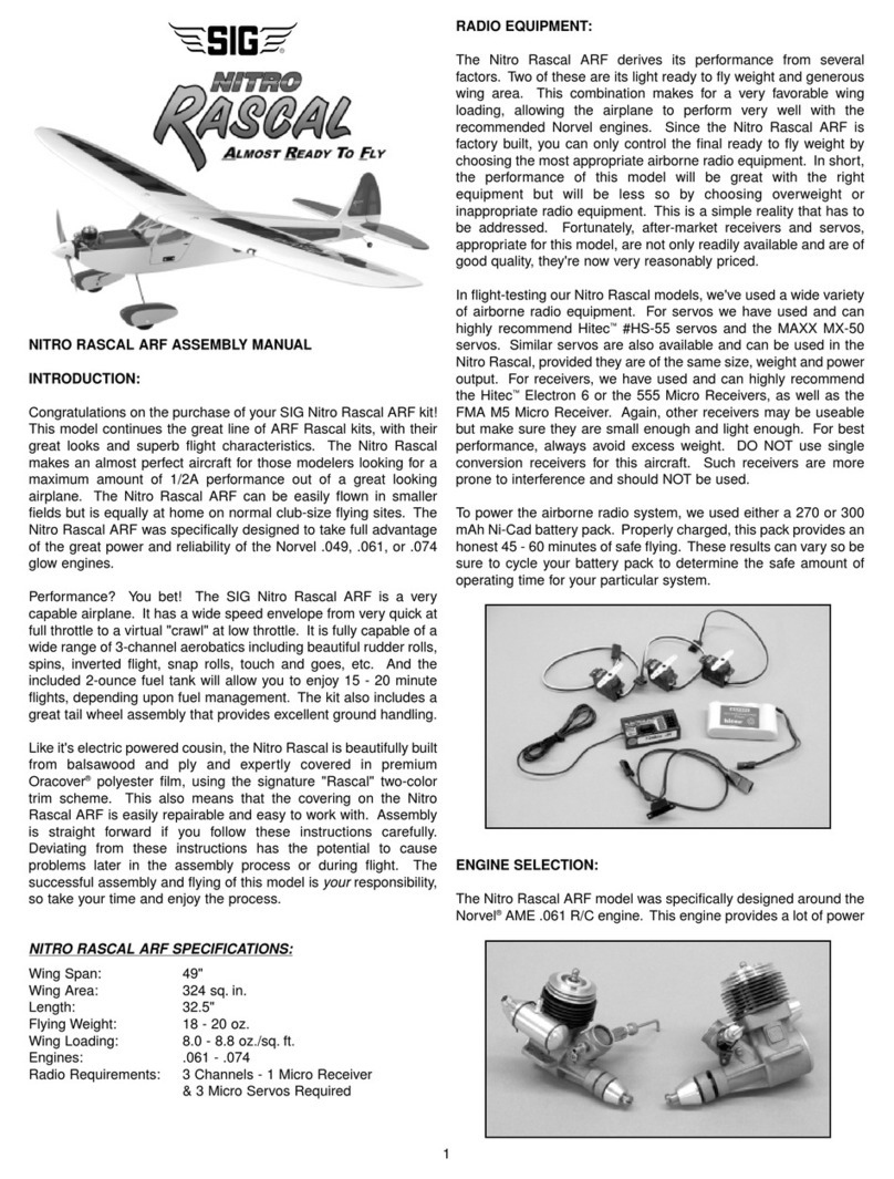 SIGLENT NITRO RASCAL Assembly manual