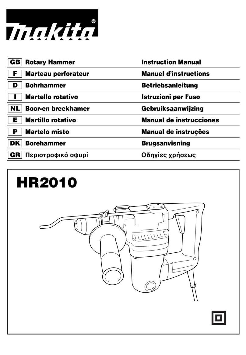Makita HR2010 User manual