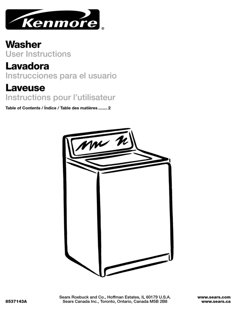 Kenmore 665.13219K901 User manual