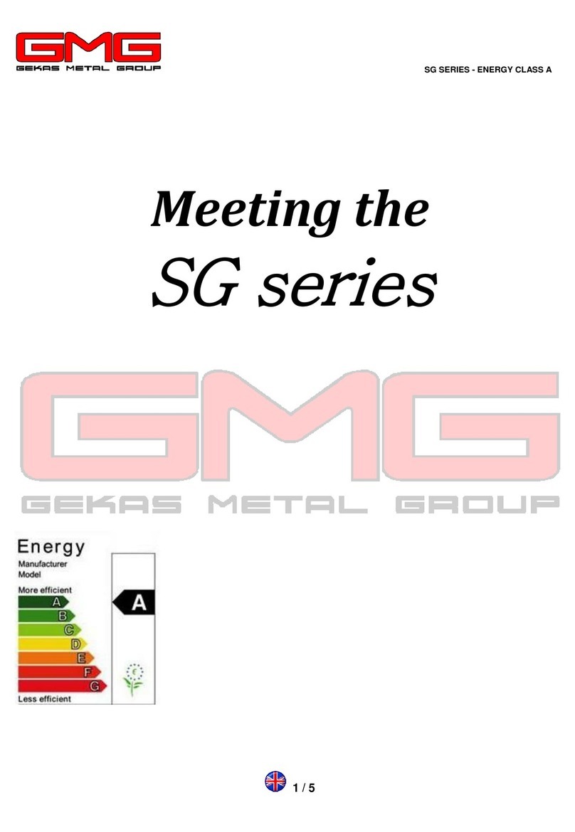GMG SG series Starting guide