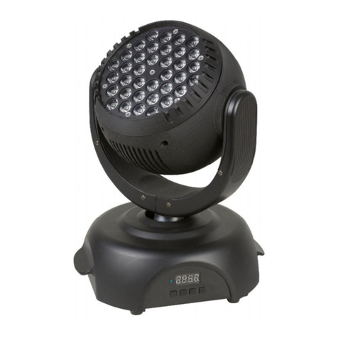 involight LEDMH100 user manual
