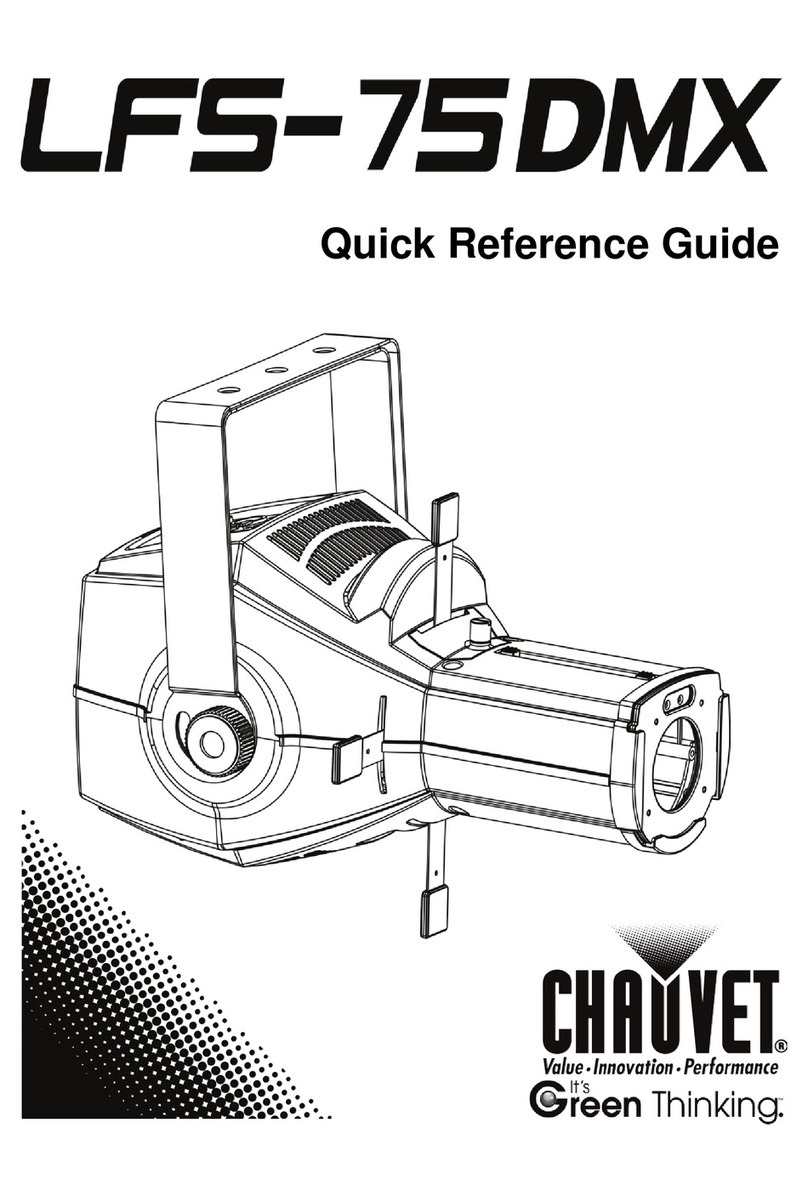 Chauvet LFS-75DMX User manual