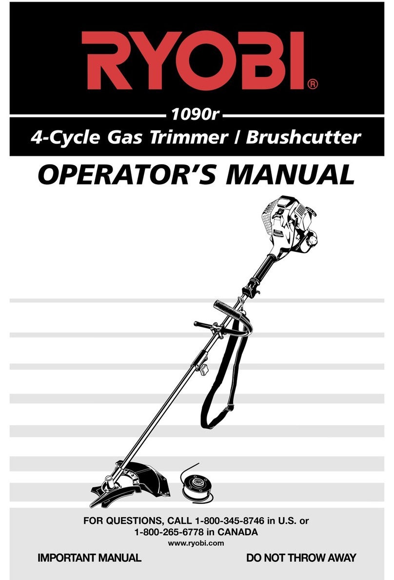 Ryobi 1090r User manual