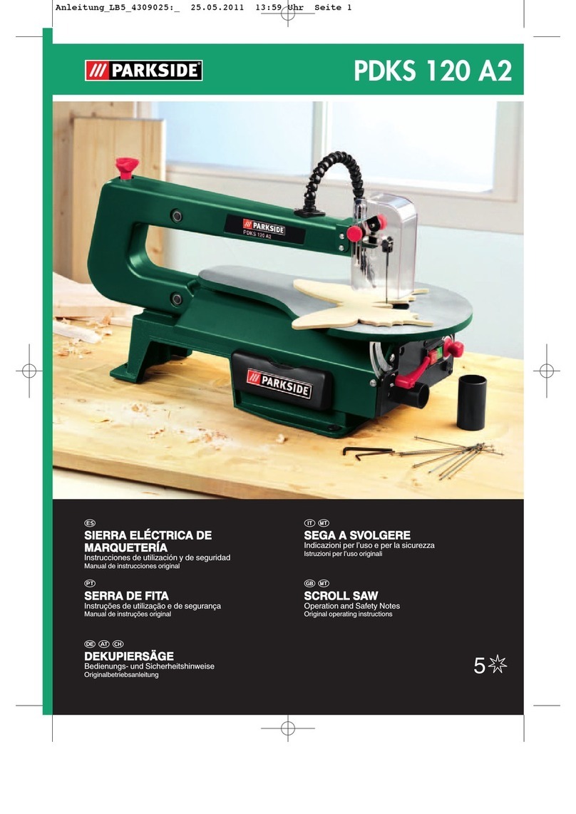 Parkside PDKS 120 A2 Original operating instructions
