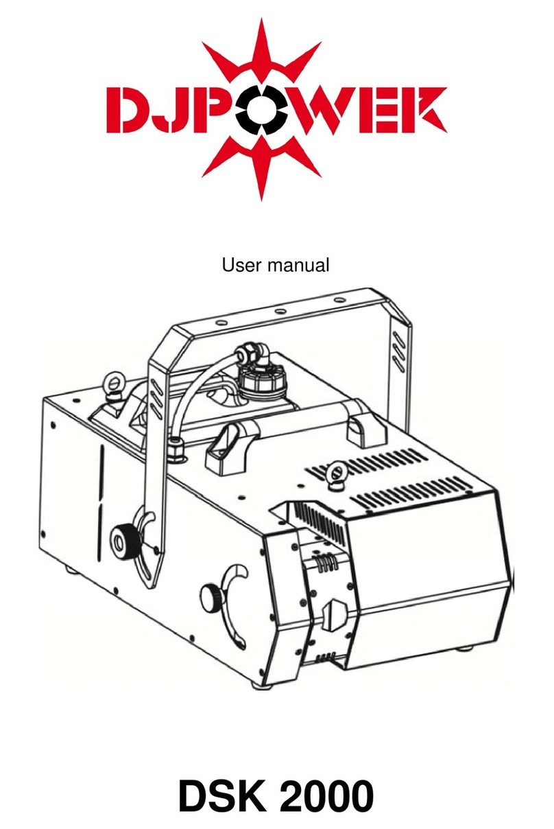dj power DSK 2000 User manual