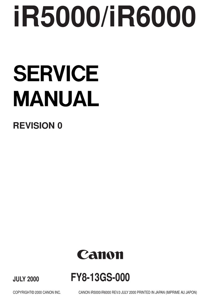 Canon IR5000 - iR B/W Laser User manual