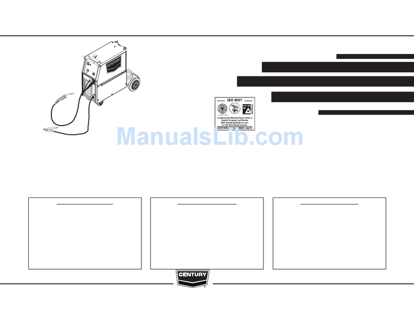 Century Wire Feed 255 Operator's manual
