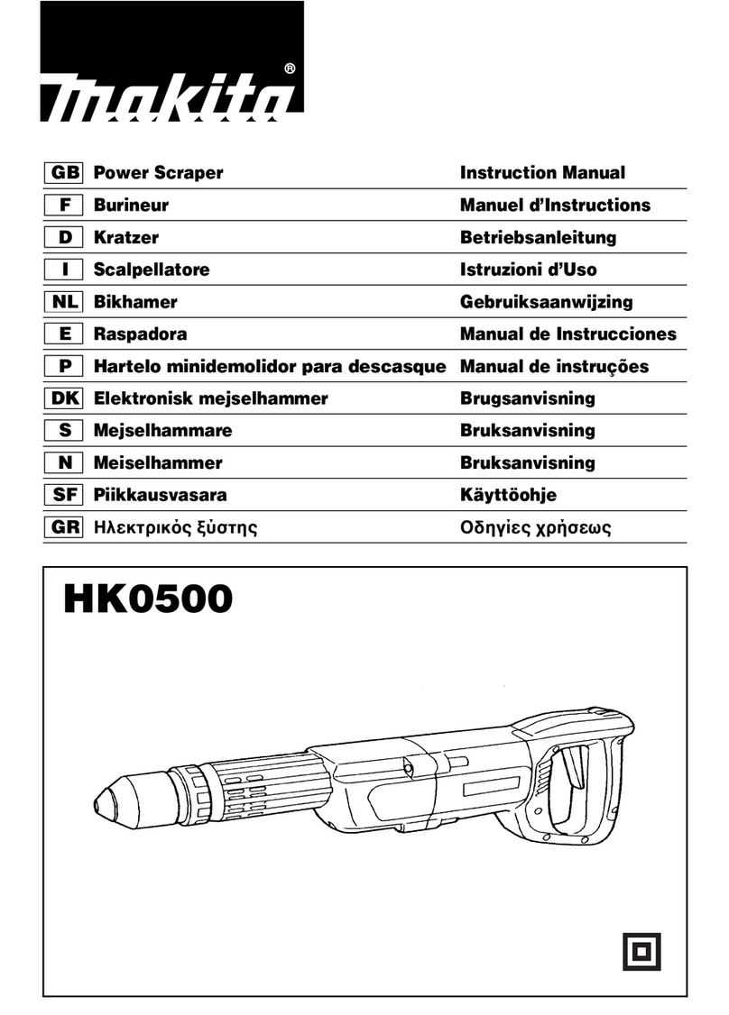 Makita HK0500 instruction manual