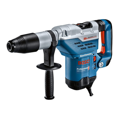Bosch GBH 5-40 DCE Professional Original instructions