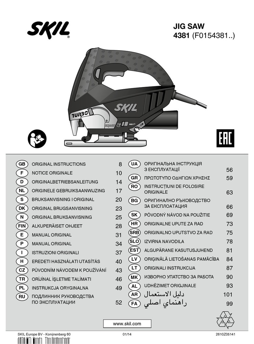 Skil 4381 User manual
