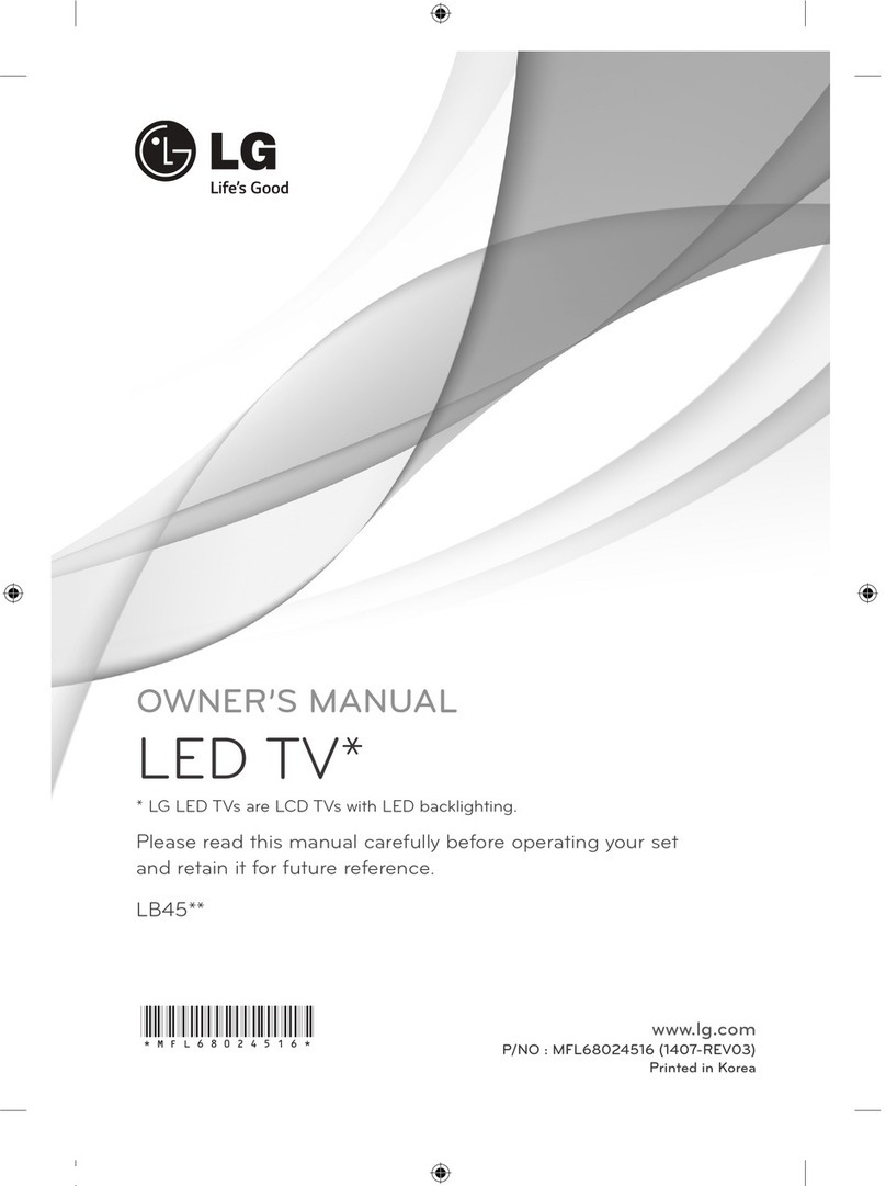LG LB45 series owner's manual