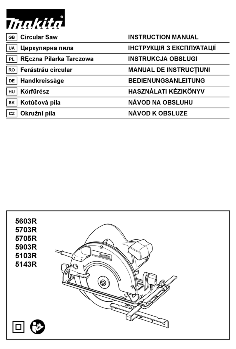 Makita 5603R User manual Makita 5603R User manual