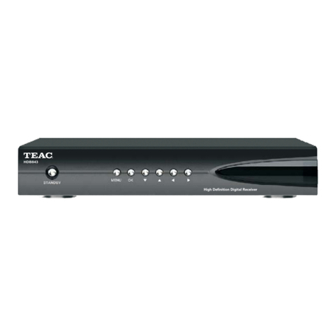 Teac HDB843 User manual
