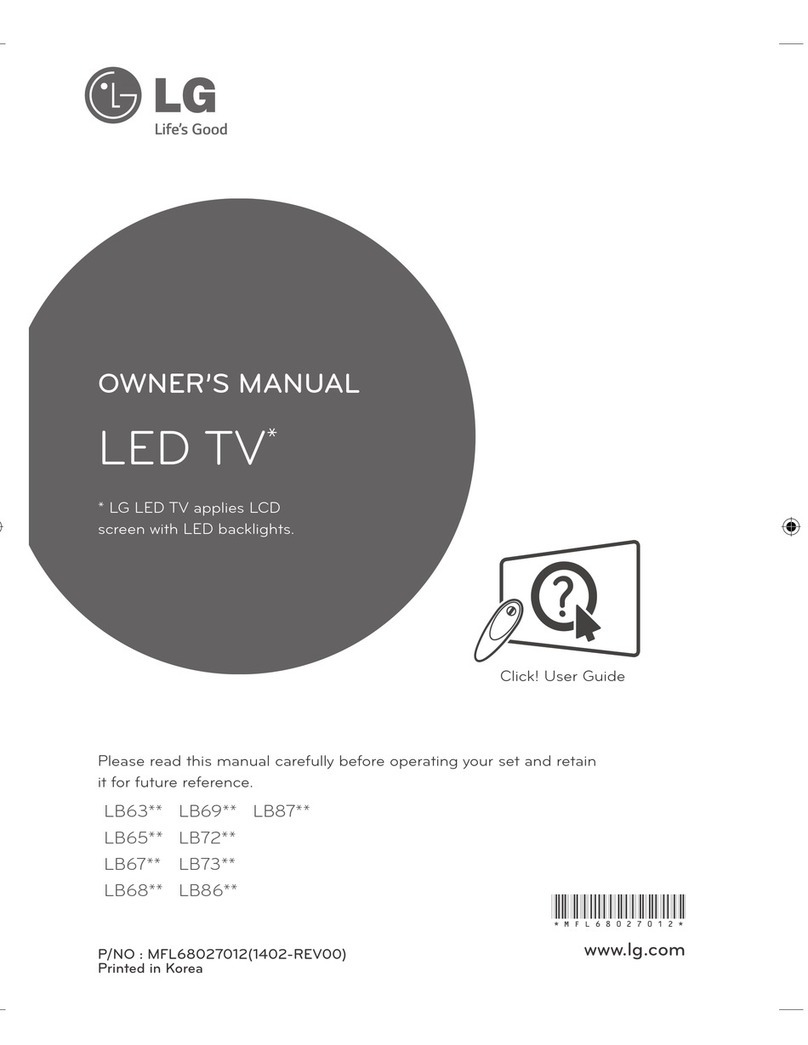 LG LB63 Series owner's manual
