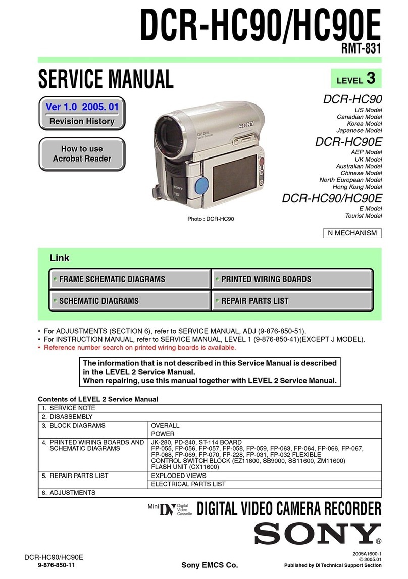 Sony Handycam DCR-HC90 User manual