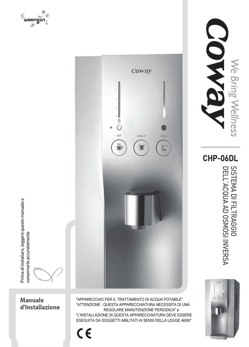 Coway CHP-06DL installation manual